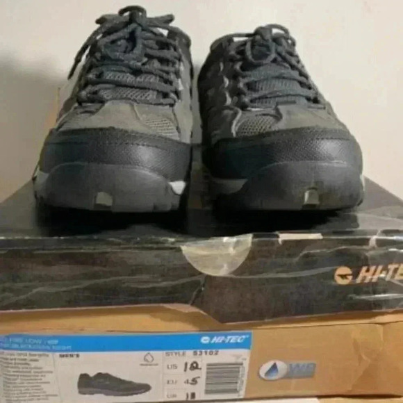 206. NEW HI-TEC Wild Fire Low WP- Black/Olive- US 12 Men's - Picture 4 of 4